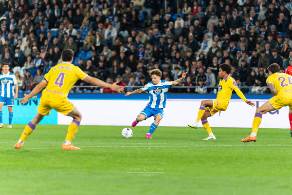 Liga Hypermotion J11 | RC Deportivo - Real Valladolid — Mario Soriano — Deportivo de la Coruña, Real Valladolid, Liga Hypermotion