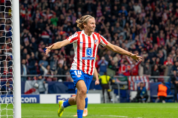 Atlético de Madrid 3 - 1 Royale Union SG  Champions League Jornada 4 — Marcos Llorente — Atletico de Madrid, UEFA Champions League