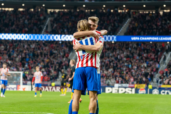 Atlético de Madrid 3 - 1 Royale Union SG  Champions League Jornada 4 — Marcos Llorente — Atletico de Madrid, UEFA Champions League