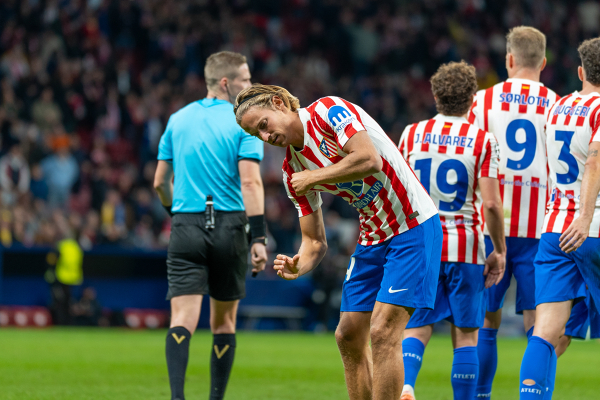 Atlético de Madrid 3 - 1 Royale Union SG  Champions League Jornada 4 — Marcos Llorente — Atletico de Madrid, UEFA Champions League