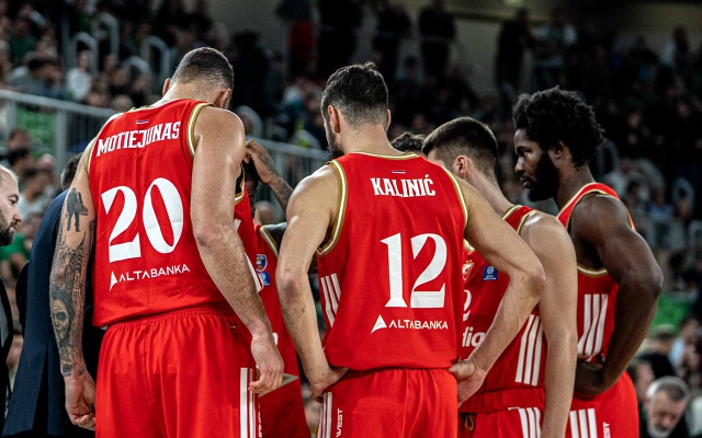 Cedevita Olimpija Ljubljana vs Crvena Zvezda — Crvena Zvezda, Cedevita Olimpija Ljubljana vs Crvena Zvezda