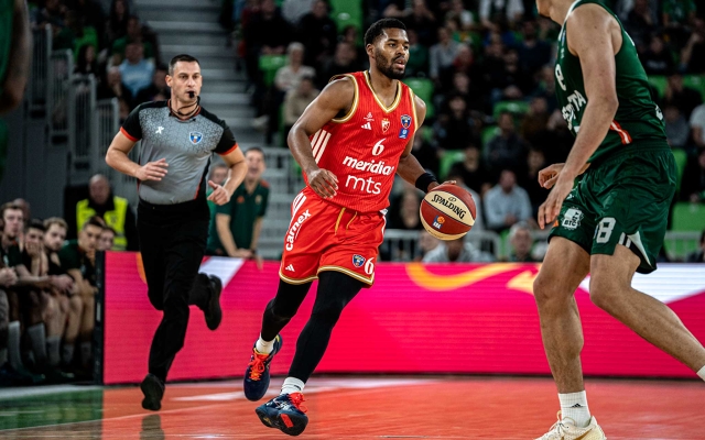Cedevita Olimpija Ljubljana vs Crvena Zvezda — Crvena Zvezda, Jared Butler, Cedevita Olimpija Ljubljana vs Crvena Zvezda