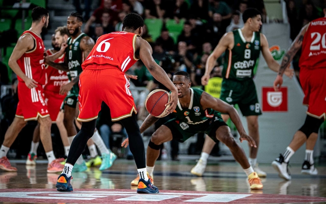 Cedevita Olimpija Ljubljana vs Crvena Zvezda — Cedevita Olimpija Ljubljana vs Crvena Zvezda, Jared Butler, Umoja Adeyemi Gibson