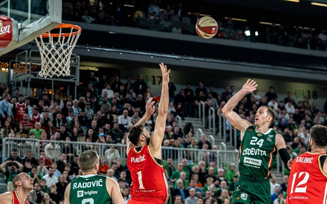 Cedevita Olimpija Ljubljana vs Crvena Zvezda — Cedevita Olimpija Ljubljana vs Crvena Zvezda, David Skara
