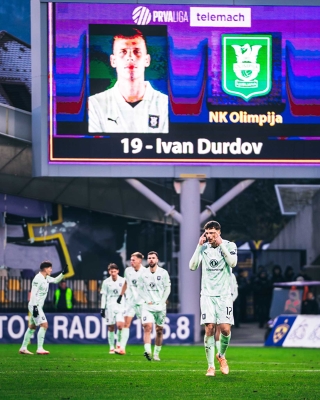 NK Maribor vs Olimpija Ljubljana — Ivan Durdov, NK Maribor vs Olimpija Ljubljana, NK Olimpija Ljubljana