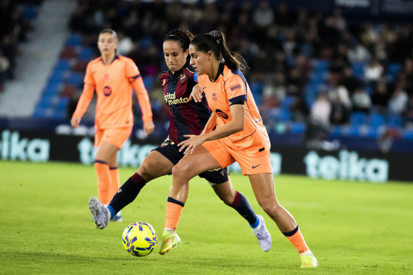 Liga F J12 | Levante UD 0 - 4 Fc Barcelona  — Levante UD Femenino — Kika Nazareth, FC Barcelona Femení, Levante UD Femenino