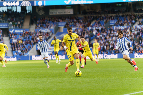 Villareal CF — real sociedad, Villareal, Liga