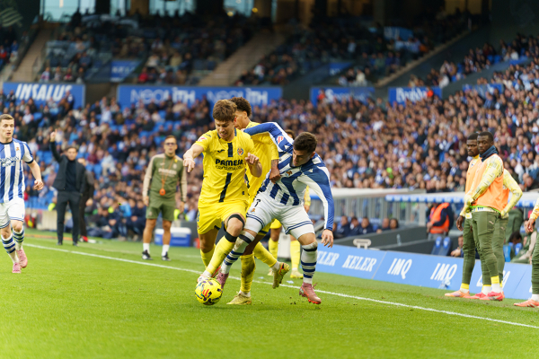 Ander Barrenetxea — real sociedad, Villareal, Liga