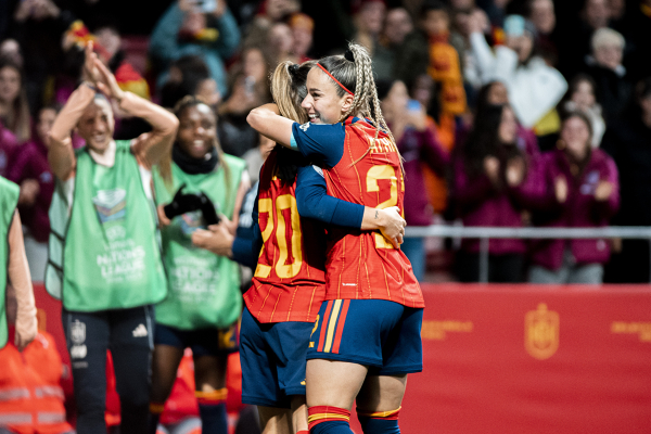 Final UEFA Women's Nations League | España 3 - 0 Alemania  — Claudia Pina — Athenea del Castillo, Claudia Pina, Selección española femenina