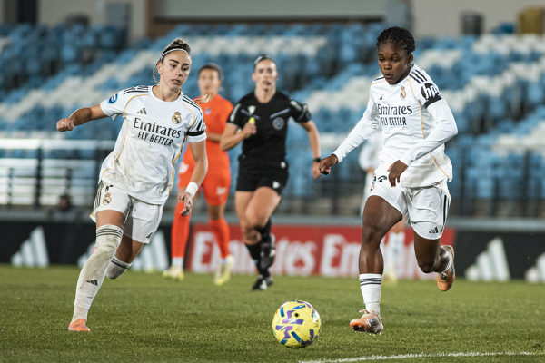 Liga F J13 | Real Madrid 1 - 0 Real Sociedad — Athenea del Castillo — Athenea del Castillo, Linda Caicedo, Real Madrid Femenino