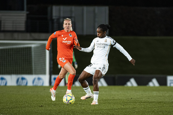 Liga F J13 | Real Madrid 1 - 0 Real Sociedad — Linda Caicedo — Klára Cahynová, Linda Caicedo, Real Madrid Femenino