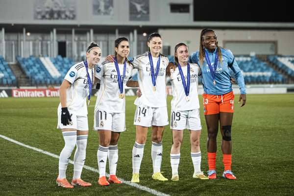 Liga F J13 | Real Madrid 1 - 0 Real Sociedad — Athenea del Castillo — Athenea del Castillo, Alba Redondo, María Mendez