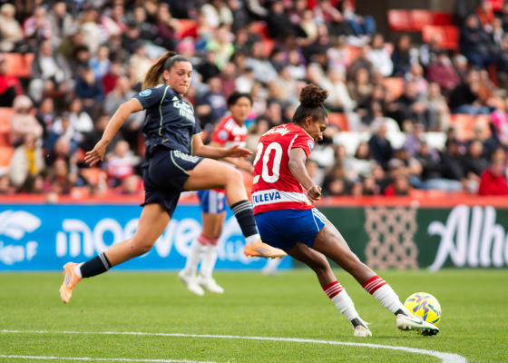 Liga F J14 | Granada CF 0 - 3 Real Madrid — Granada CF Femenino — Jujuba Cardozo, Iris Ashley, Real Madrid Femenino