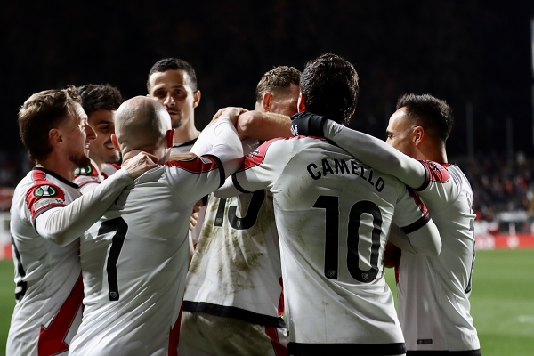 Rayo Vallecano — Sergio Camello, Isi Palazon, Gerard Gumbau