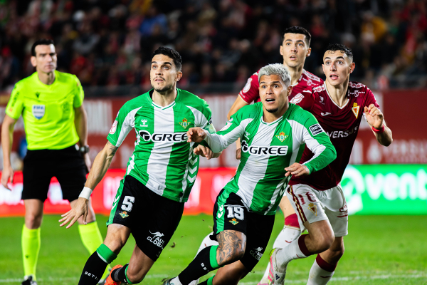 Copa del Rey | Real Murcia 0 - 2 Real Betis — Real Betis — Marc Bartra, Cucho Hernández, Real Betis