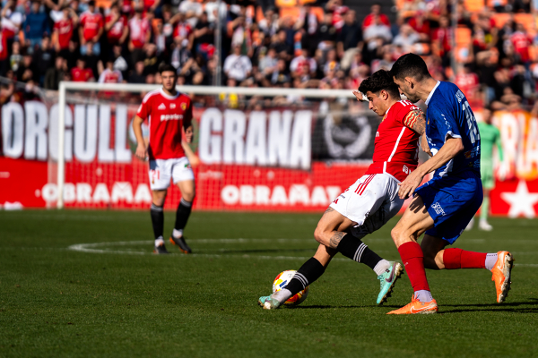 Gimnàstic de Tarragona — Gimnàstic de Tarragona, CD Teruel, Óscar Sanz