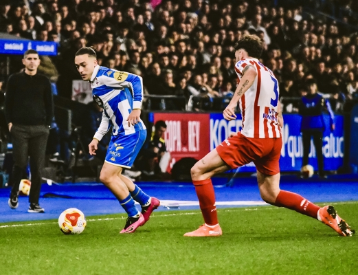 Luismi Cruz — RC Deportivo, Atlético de Madrid, Copa del Rey