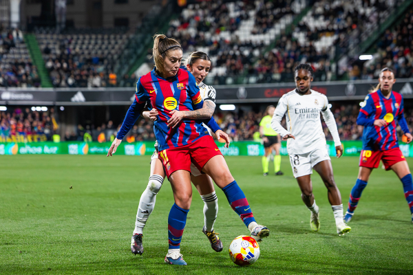 Final Supercopa de España femenina | Fc Barcelona 2 - 0 Real Madrid — Linda Caicedo — Alexia Putellas, Sheila García, Linda Caicedo