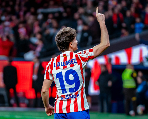 Copa Del Rey Semifinal | Atletico De Madrid - FC Barcelona — Julian Alvarez — Atletico de Madrid, Copa Del Rey, Julian Alvarez