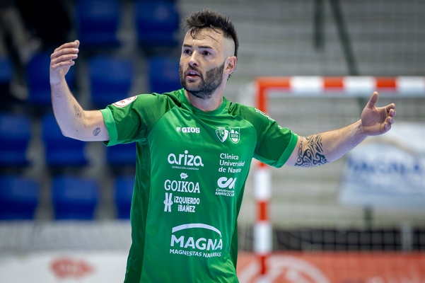 Osasuna Magna — Dani Saldise, Osasuna Magna, El Pozo Murcia