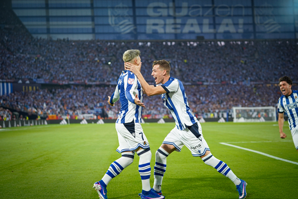 Atletico de Madrid - Real Sociedad (final Copa del Rey 2026) — Copa del Rey — Ander Barrenetxea, Real Sociedad, gol