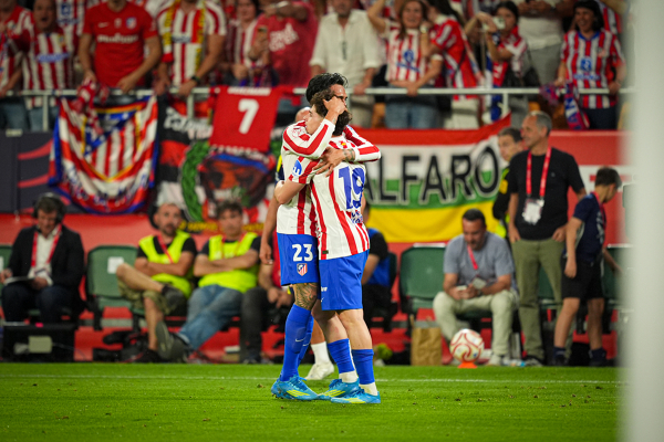 Atletico de Madrid - Real Sociedad (final Copa del Rey 2026) — Copa del Rey — Julián Álvarez, Nico González, Atlético de Madrid