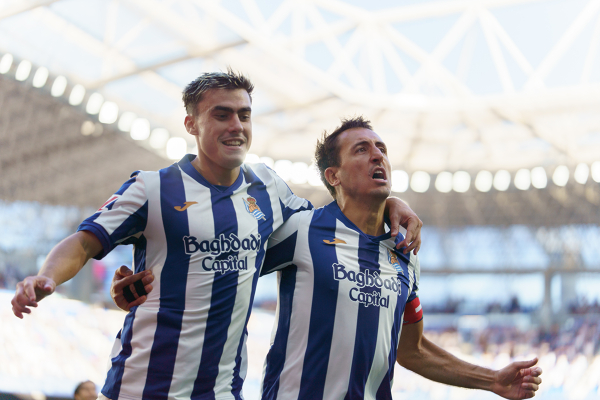 Ander Barrenetxea — Ander Barrenetxea, Mikel Oyarzabal, Real Sociedad