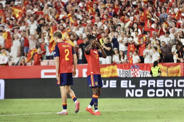 España vs Croacia (4-1) | UEFA NATIONS LEAGUE Fase de Grupos — Nico Williams, Seleccion Española de Futbol