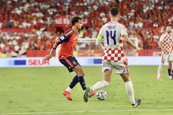 España vs Croacia (4-1) | UEFA NATIONS LEAGUE Fase de Grupos — Marc Pubill, Ivan Perisic, Seleccion Española de futbol