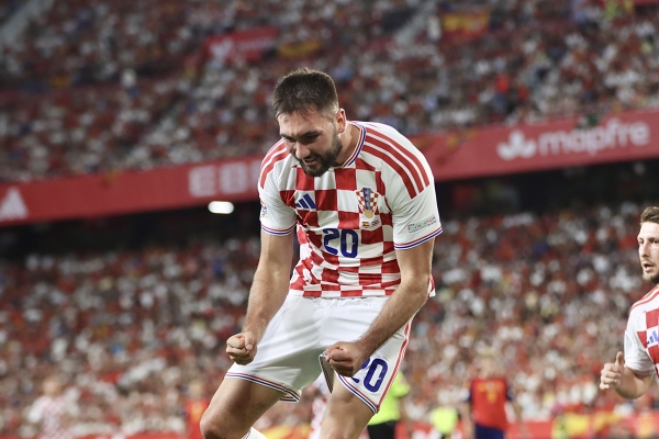 España vs Croacia (4-1) | UEFA NATIONS LEAGUE Fase de Grupos — Seleccion Croacia, Dion Beljo
